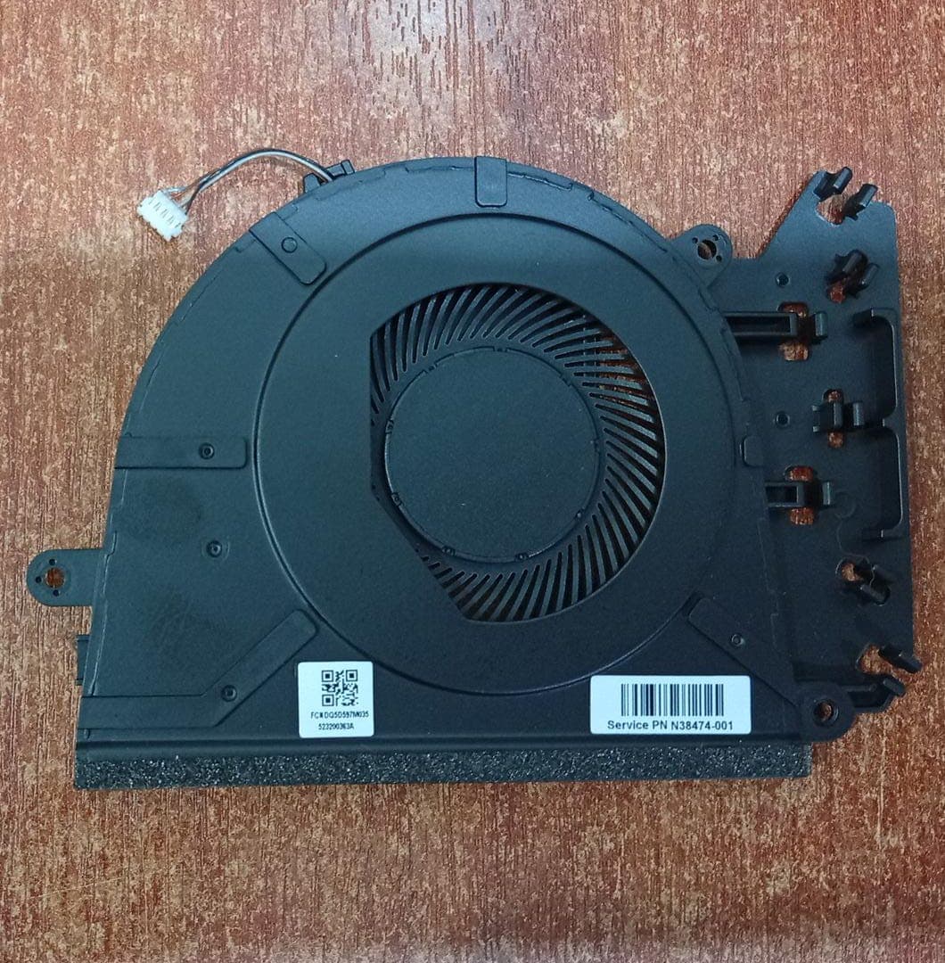 Ventilador Interno Seminuevo para Laptop – DFS5K12114262K (DC 5 V 0.5 A) – HP 15‐FC / 250 / 255 G10 — imagen 2