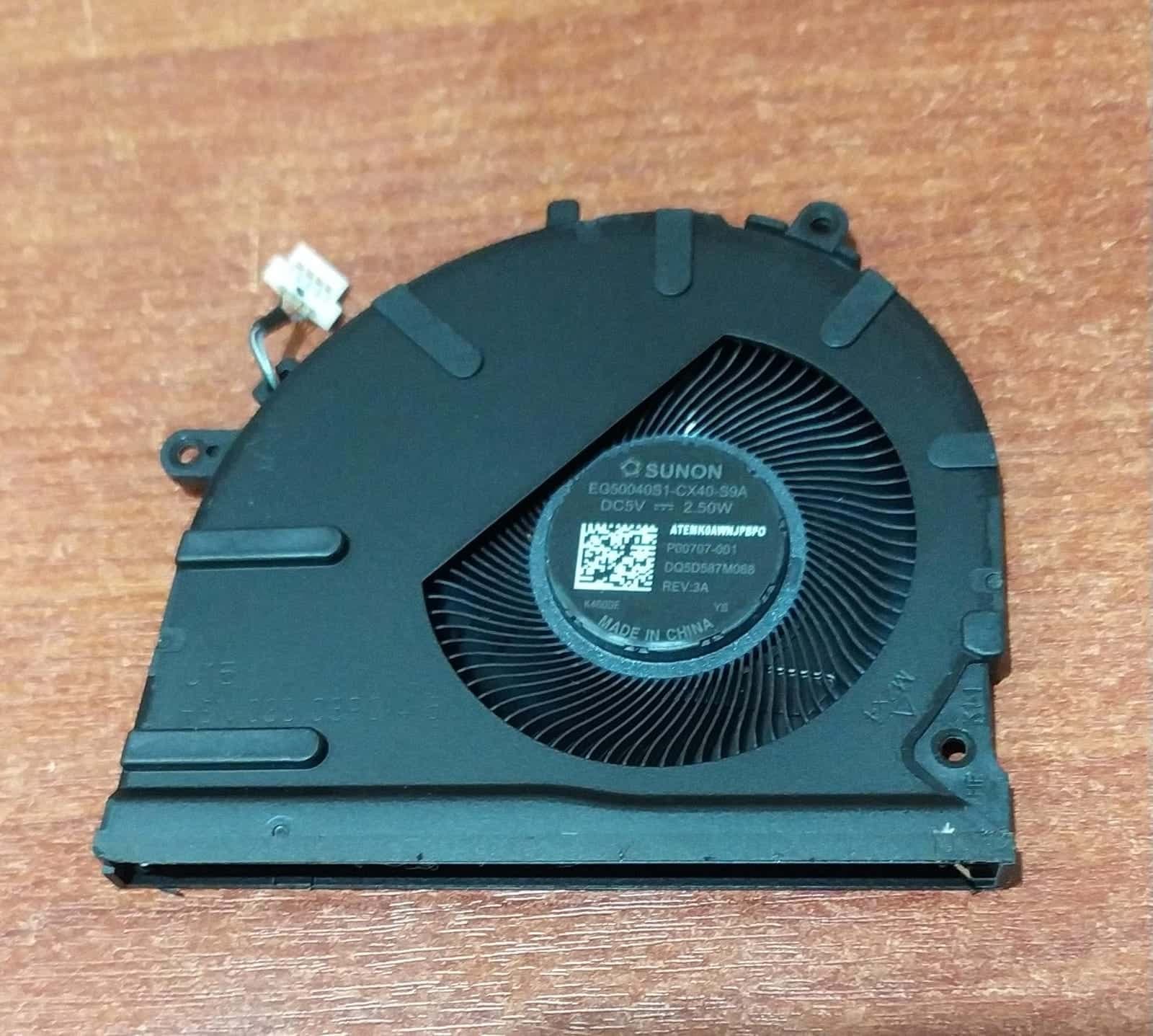 Ventilador SUNON EG50040S1‑CX40S9A DC 5 V 2.50 W – Repuesto P00707‑001 — imagen 2
