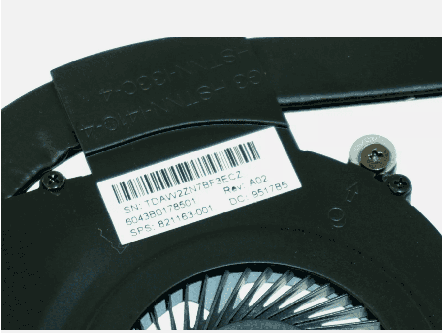 Ventilador y Disipador Térmico | DC BRUSHLESS | 821163-001 | NS65C00-14M16 | HP EliteBook 840 G3-G4 745 G2-G3-G4 — imagen 3