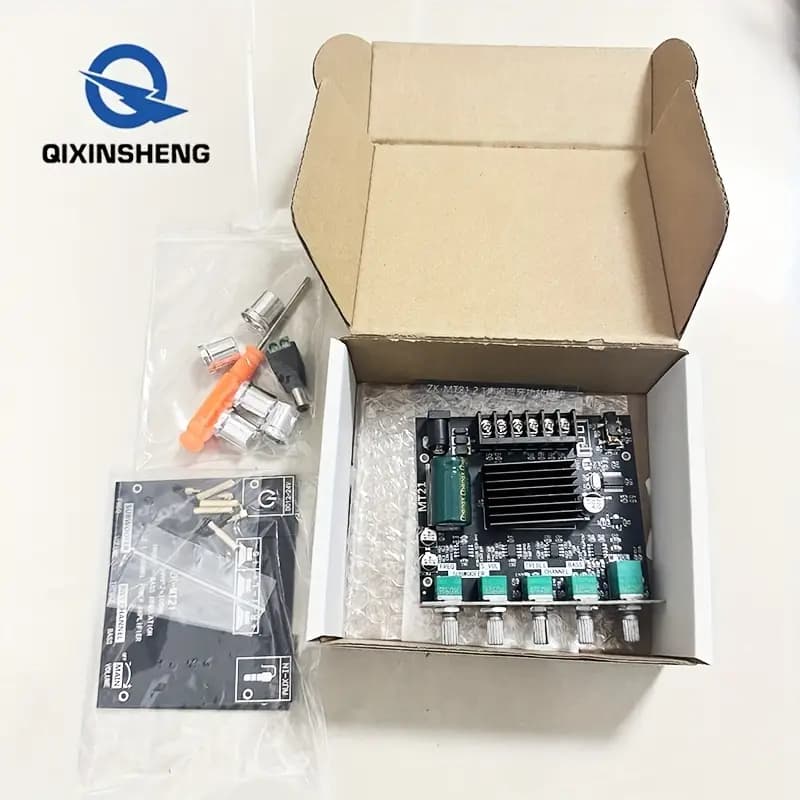 ZK-MT21 | Placa Amplificadora Bluetooth 2.1 50W+50W+100W | Nuevo — imagen 1