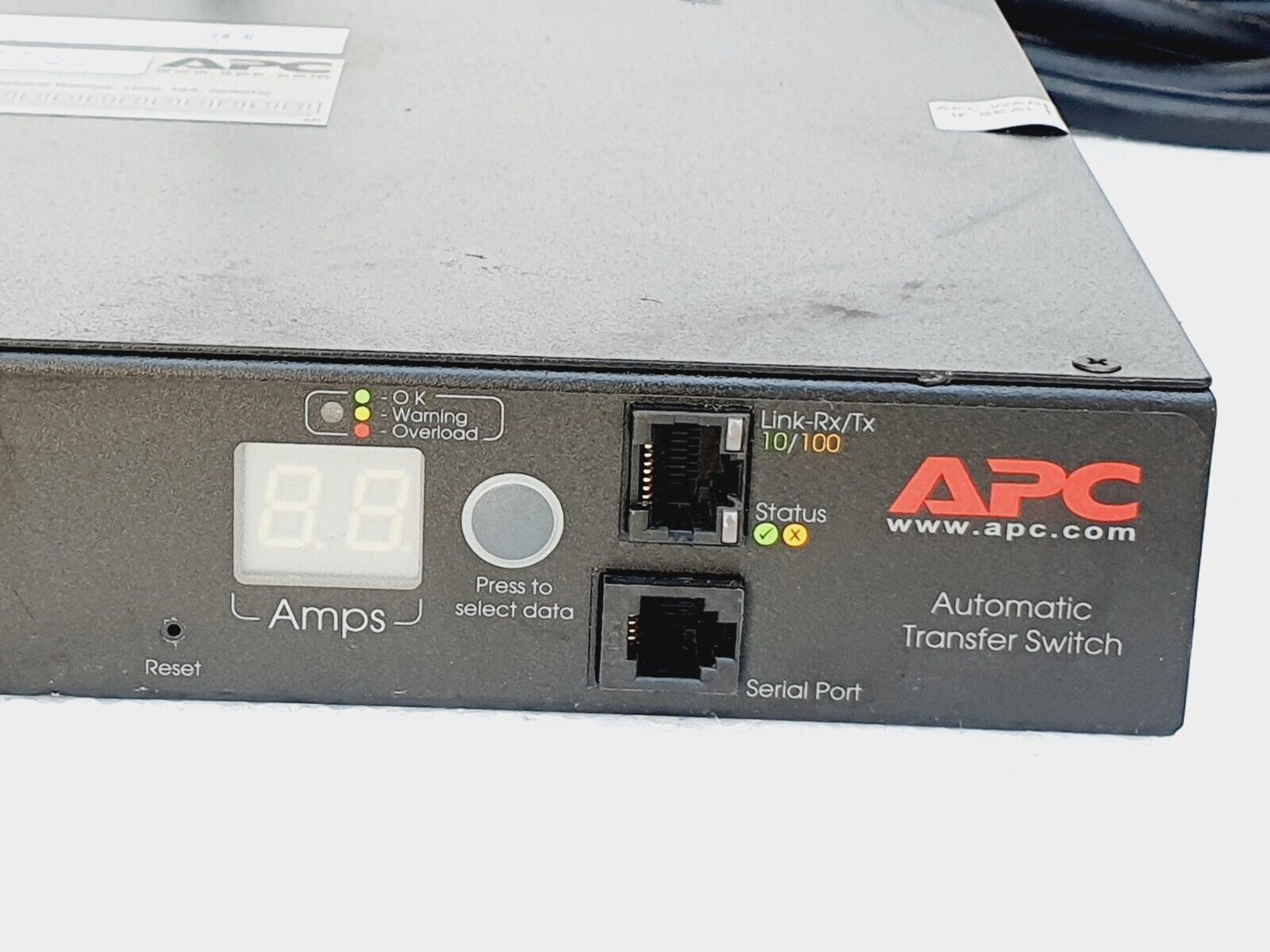 APC automatic transfer switch ap7752 2