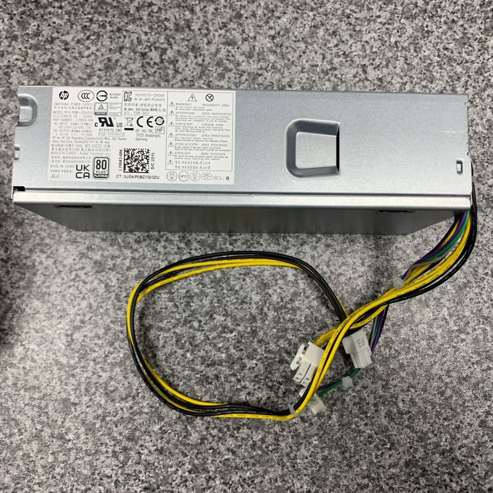 Fuente de Poder HP PCK015 | D19-210P1A 210W SFF 80 Plus Bronce (Para ProDesk 400/600 G4 G5 G6 G7) - Image 10