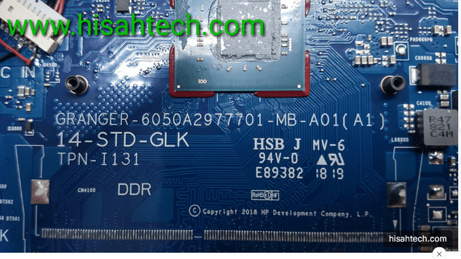 GRANGER-6050A2977701-MB-A01 (A1) | HP 14-ck1000 | N4000 | MORHERBOARD - Image 2