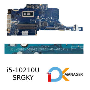 Placa Madre HP SILVERBE 6050A3126701 MB A01 i5-10210U SRGKY para HP 340 G7 / 348 G7