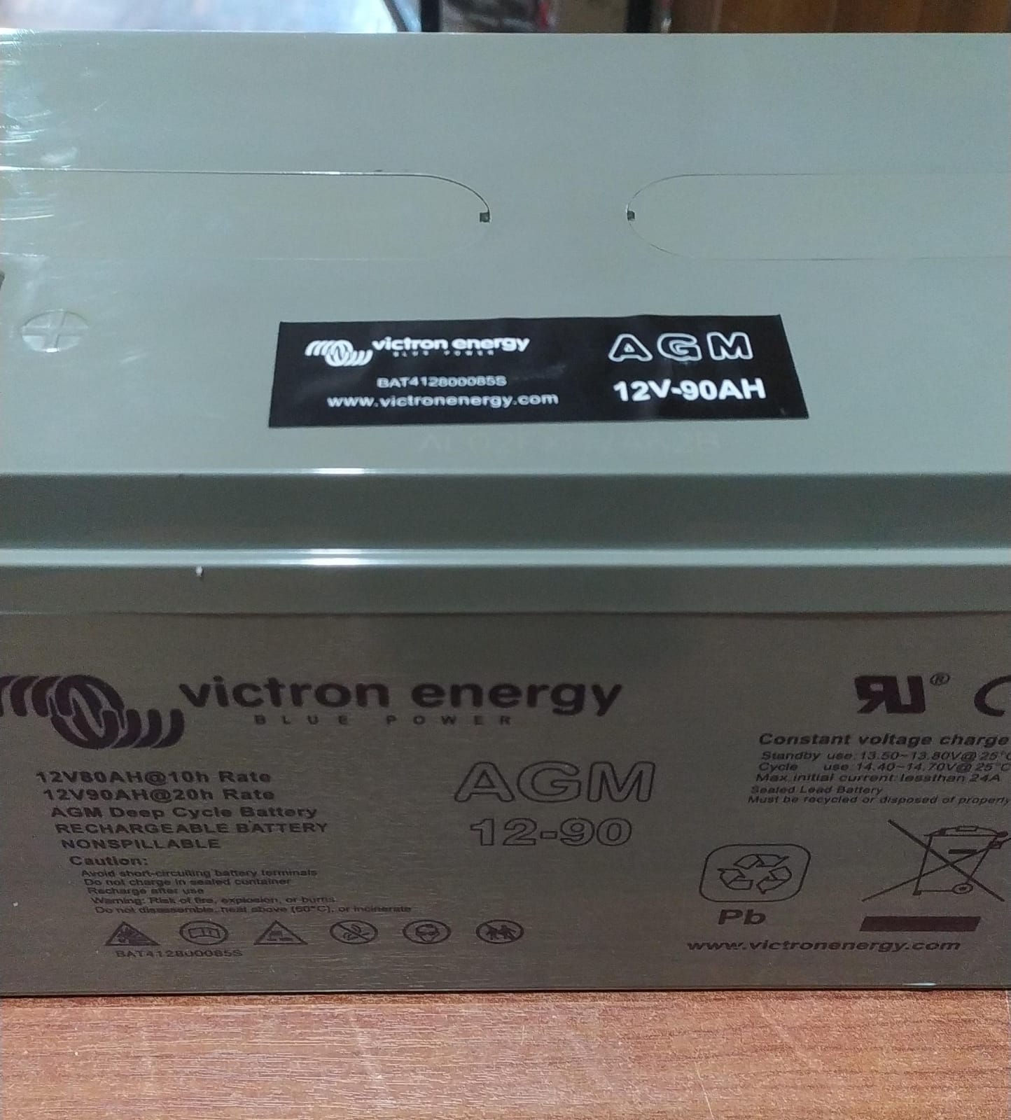 Batería Recargable | Victron Energy | AGM | 12V 90AH | BAT412800085S | AL02FXNVAK2B - Image 2