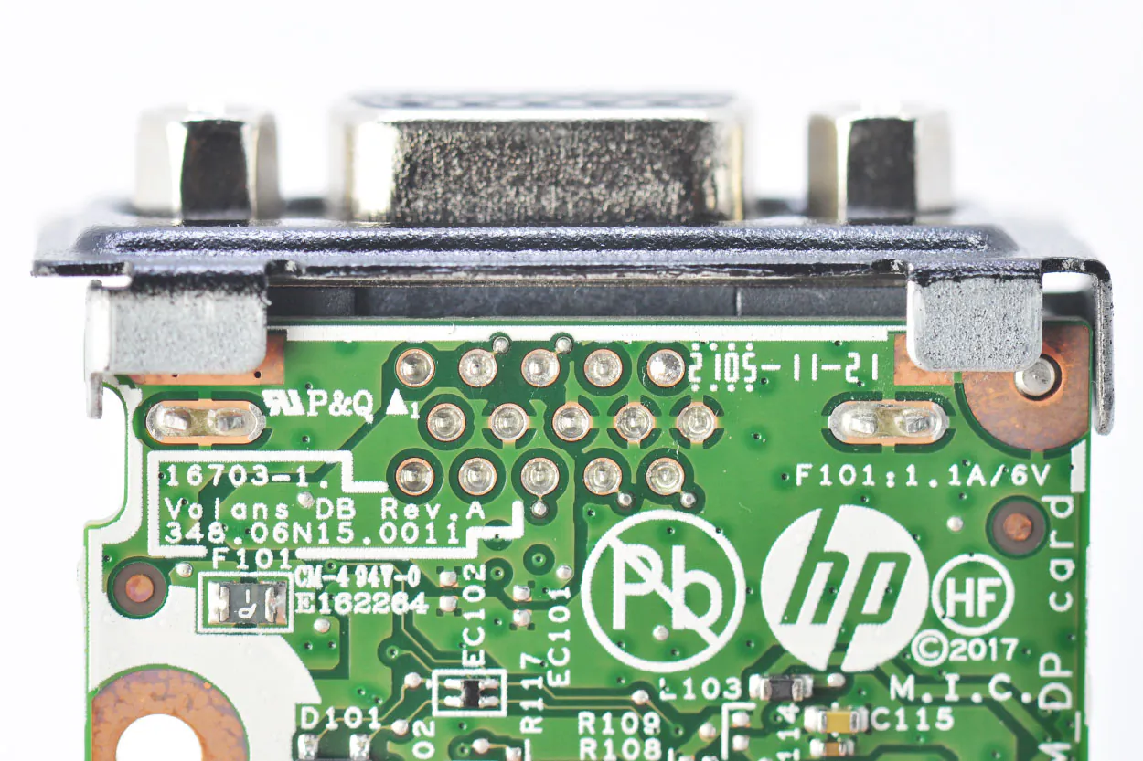 Conector de cable de ordenador | HP | 906321-001 (3TK80AA) | VGA | EliteDesk 800 705 G4 ProDesk 600 400 G5 - Image 6