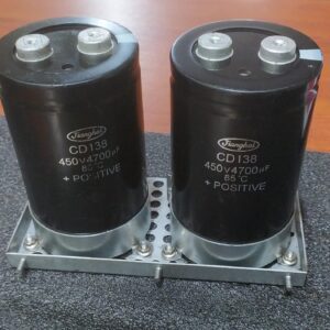Capacitor / Condensador | JIANGAI | CD138 | 450V 4700uF | 85°C | +POSITIVE