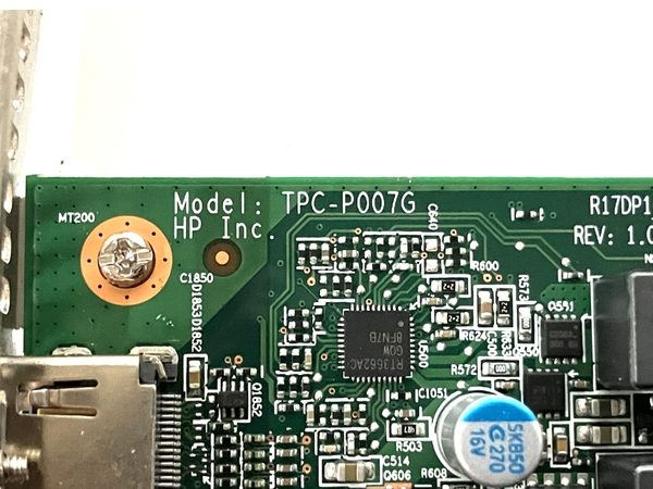 Tarjeta de video/gráfica | HP | TPC-P007G | R17DP1-LPPCB | AMD Radeon RX 550X | 4 GB | DisplayPort - Image 2