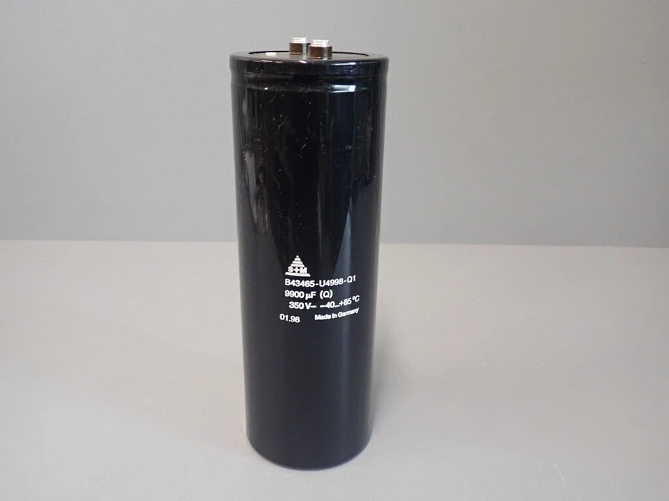 Capacitor / Condensador | EPCOS | B43465-U4998-Q1 | 9900uf 350V | -40/+85 °C