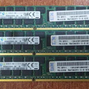Memoria RAM Samsung M393B2G70BHO-CK0 8GB DDR3 ECC REG 2Rx4 PC3-12800R Para Servidor IBM HP