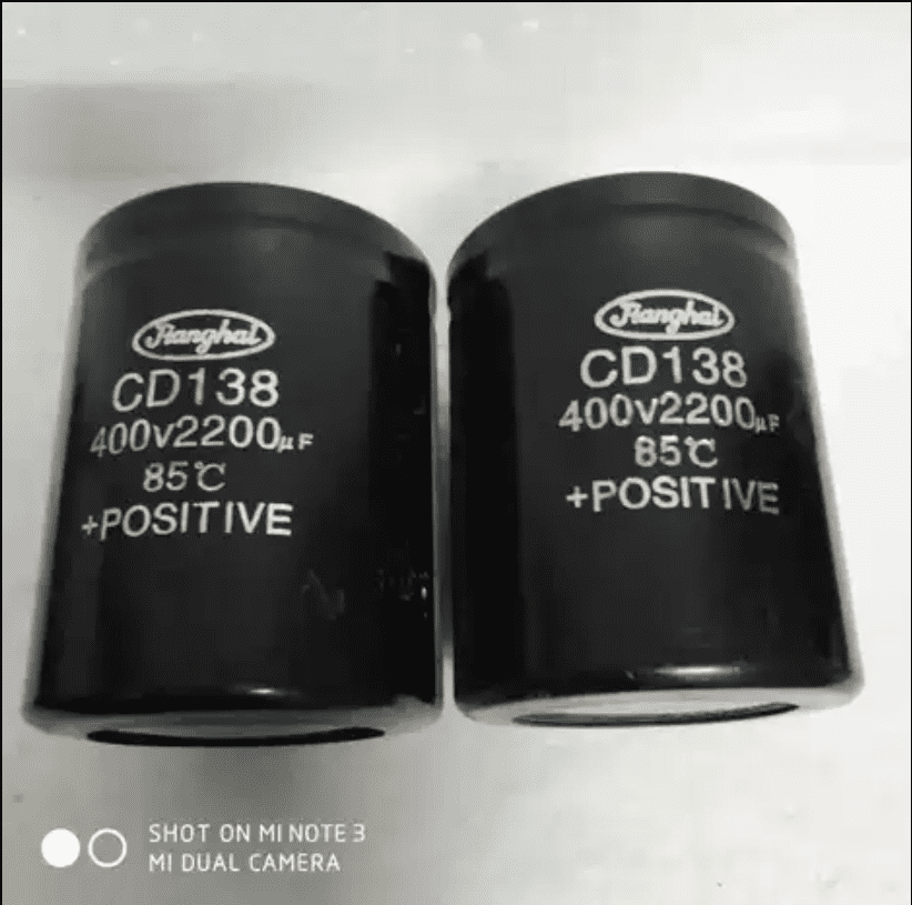 Condensador | Jianghai | CD138 | 400v 2200µF | 85°C | +positive - Image 3