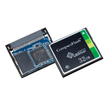 Tarjeta Compact Flash TDK GBDriver 1GB Industrial CFG8B01GVAZWS-ZAVEB para CNC y Equipos de Control - Image 2