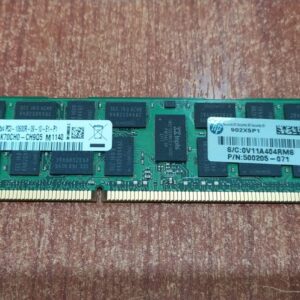 MEMORIA RAM SERVIDOR SAMSUNG M393B1K70CH0‑CH9Q5 8GB DDR3‑1333 ECC RDIMM (HP 500205‑071)