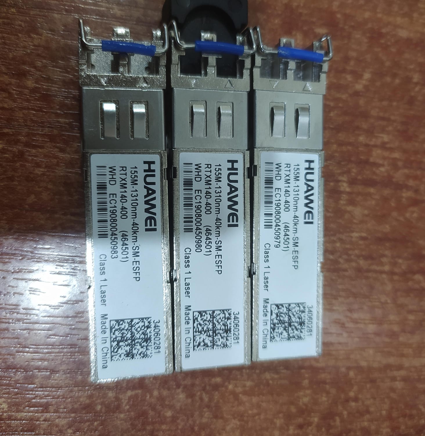 Módulo SFP Huawei RTXM140-400 155M 1310nm 40km SM eSFP (Compatible STM-1/OC-3) - Image 3