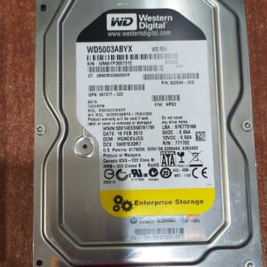 Disco Duro WD Western Digital WD5003ABYX 500GB 7200RPM SATA Enterprise RE4