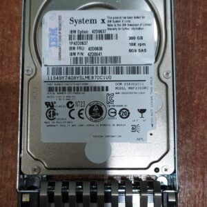 Disco Duro HDD | SAS | Toshiba | MBF2300RC | 300GB | 10K RPM 6Gb/s 2.5" SFF Para Servidor