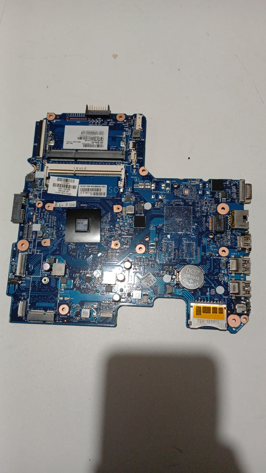Motherboard|HP 860451-601|AMD E2-7110|Modelo DINERAMD 6050A2888801-MB-A02 | 245 G5