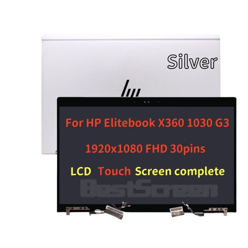 Pantalla de laptop|L31871-001|HP ELITEBOOK X360 1030 G3 Pantalla táctil LCD|FHD (1920x1080)