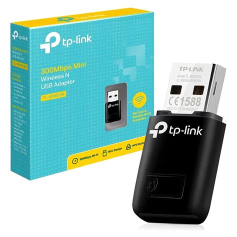 Adaptador USB WiFi TP-Link TL-WN823N 300Mbps Mini Wireless N para PC y Laptop (NUEVO/SELLADO)