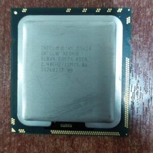 Intel Xeon E5620 SLBV4 2.40 GHz 12 MB L3 • 4 núcleos / 8 hilos • Socket LGA‑1366