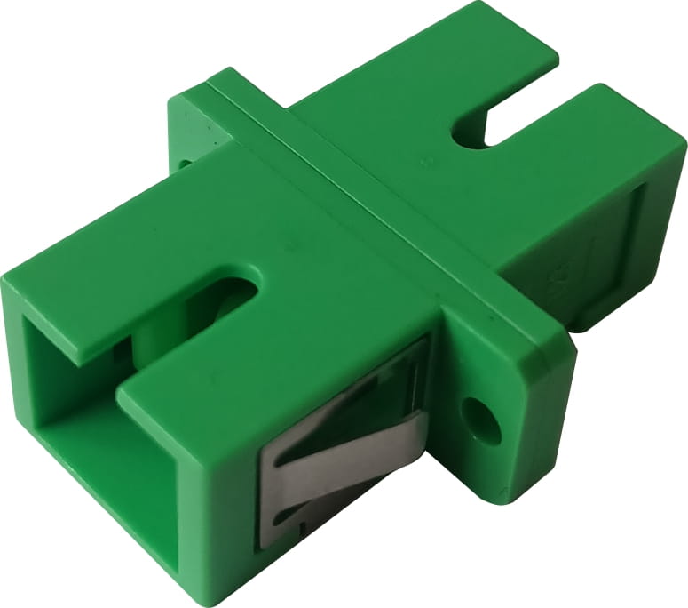 10 Unidades Adaptador / Unión / Extensión de Fibra Óptica | (verde) SC/APC - Image 2