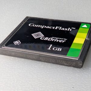 Tarjeta Compact Flash TDK GBDriver 1GB Industrial CFG8B01GVAZWS-ZAVEB para CNC y Equipos de Control
