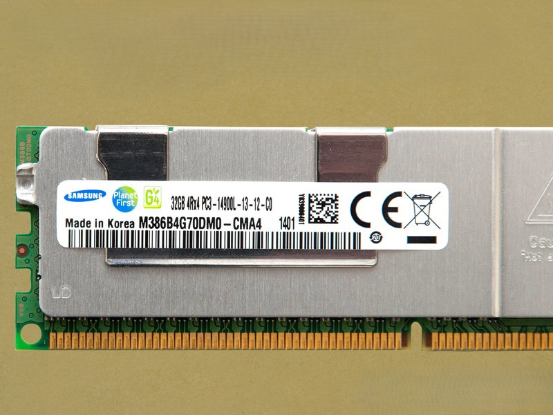 MEMORIA RAM SERVIDOR SAMSUNG M386B4G70DM0‑CMA4 32GB LRDIMM DDR3‑1866 ECC 4RX4 - Image 3