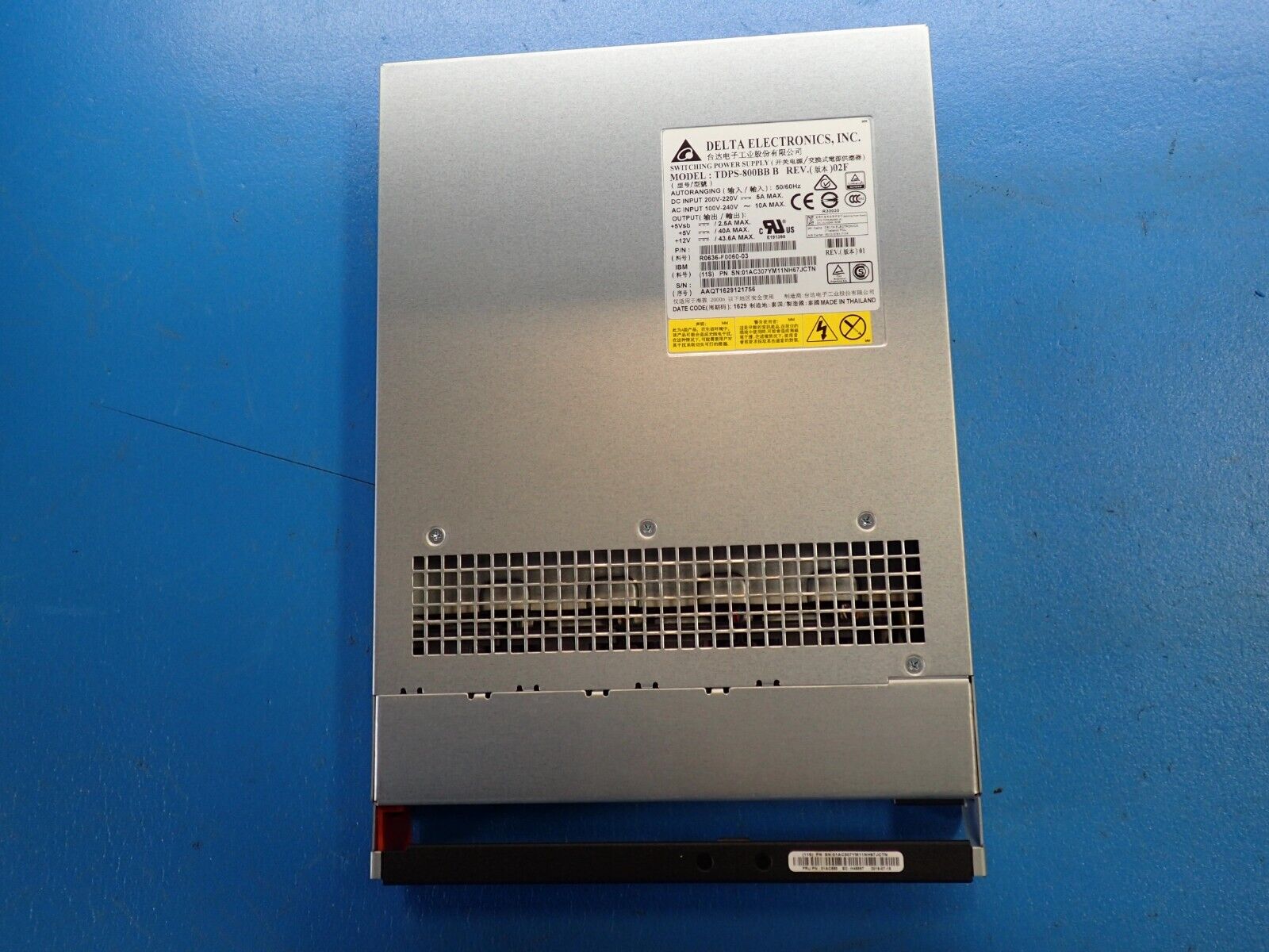 Fuente de Poder Delta | TDPS-800BB A 800W 12V 43.6A / 5V 40A Para Servidores IBM V3500 V3700 V5000 - Image 3