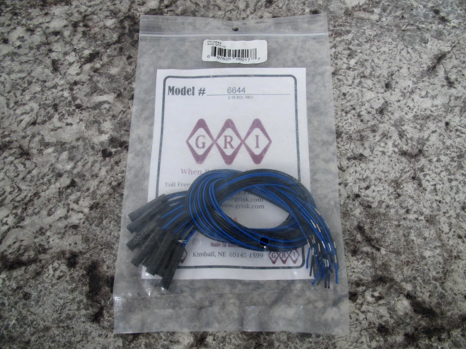 Paquete de 4 Unidades de Resistencia | GRI 6644 | 2-1K | - Image 3