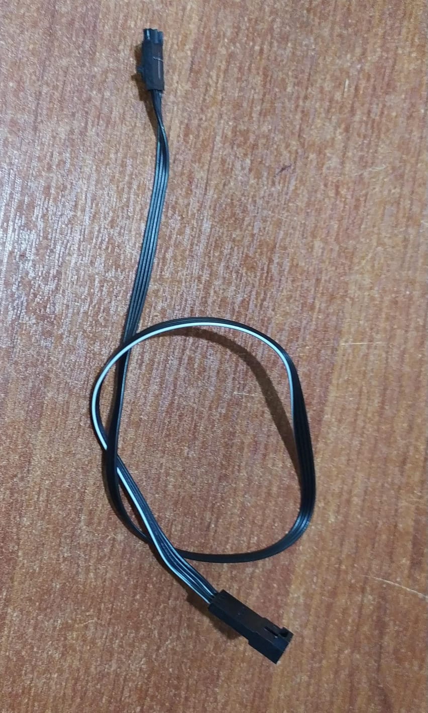 Cable de Extensión RGB para Corsair 30 cm – negro compatible con ventiladores LL/ML/QL/SP/HD