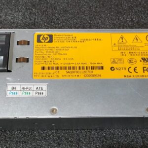 Fuente de poder HP HSTNS‑PL18 750 W Gold Hot‑Plug – Compatible ProLiant G6/G7