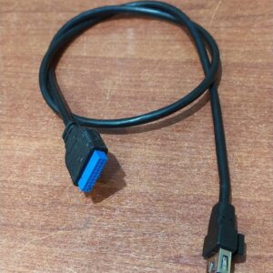 Cable Adaptador Interno USB 3.0 19 Pines a USB 3.0 Tipo A Hembra para Panel Frontal