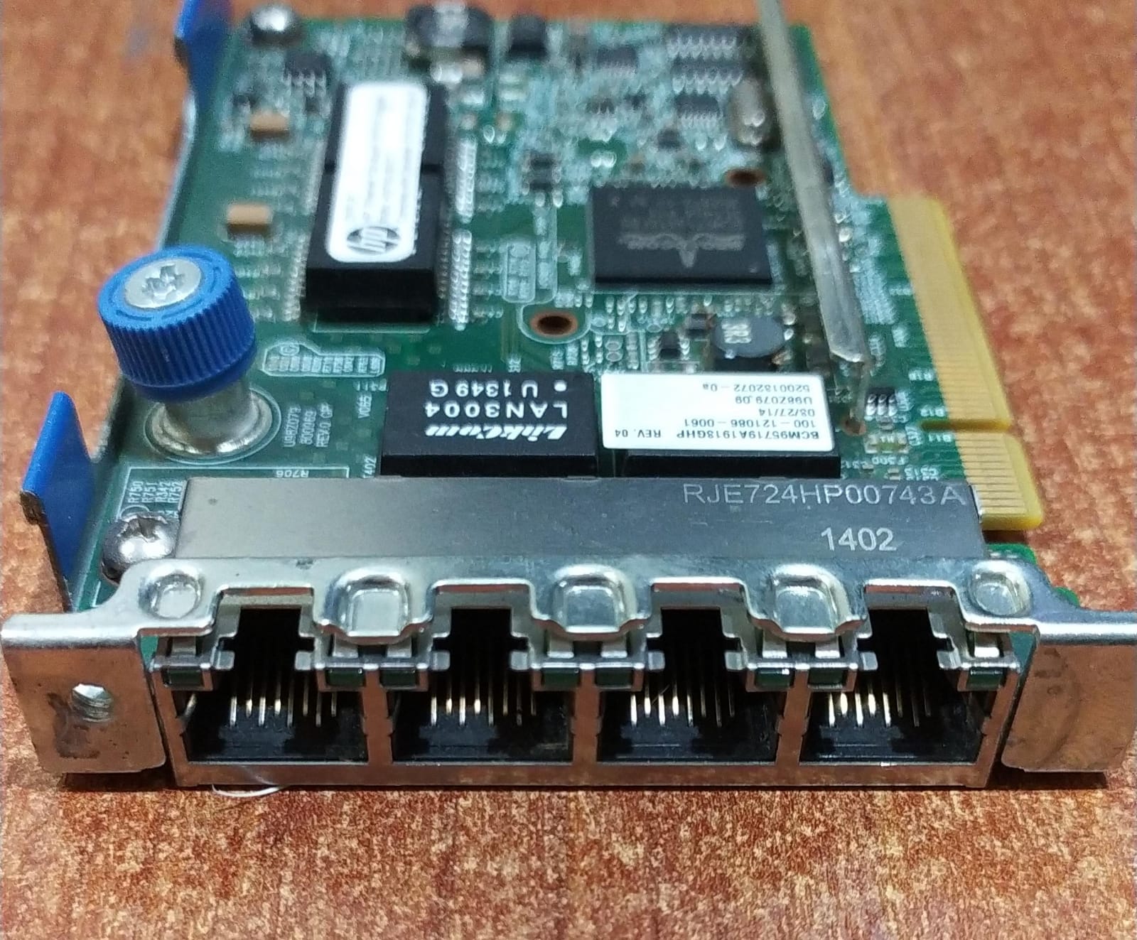 Adaptador HP Ethernet 1 Gb 4‑Port 331FLR Adapter BCM95719A1913G – Servidores ProLiant Gen8/Gen9 - Image 2
