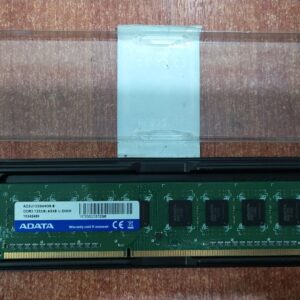 Memoria RAM ADATA AD3U1333W4G9‑S 4GB DDR3‑1333MHz CL9 U‑DIMM Compatible con Intel y AMD DDR3