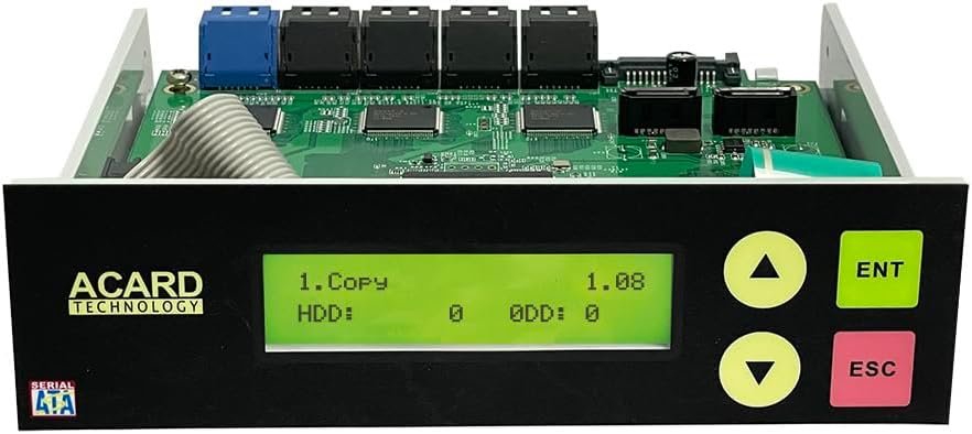 Controladora de Duplicación SATA ACARD ARS-2050S 1 a 11 Copias DVD/CD
