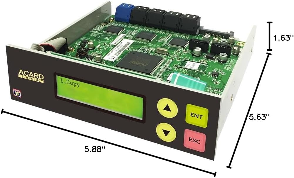 Controladora de Duplicación SATA ACARD ARS-2050S 1 a 11 Copias DVD/CD - Image 2