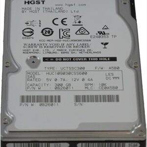 Disco Duro Enterprise HGST HUC109030CSS600 300 GB SAS 10 K RPM – Ideal servidores 2,5″ - NUEVO