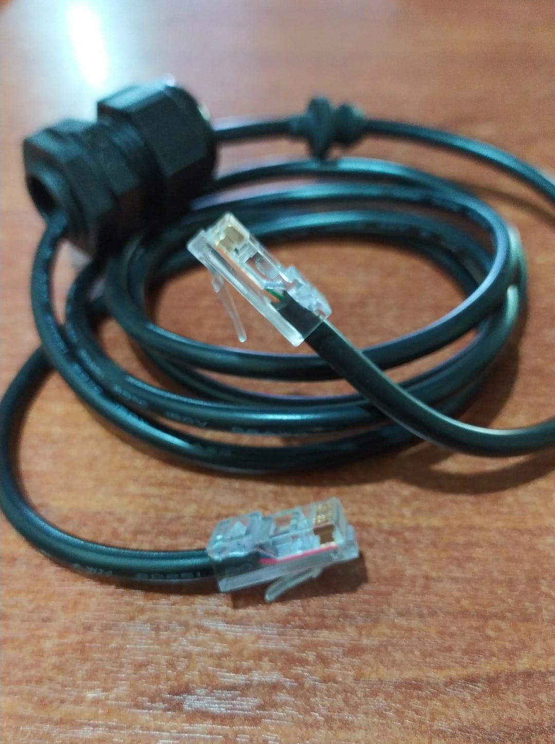 Cable Ethernet Cat6 con Prensaestopas M20 IP68 Industrial 1.30m (Nuevo) - Image 4