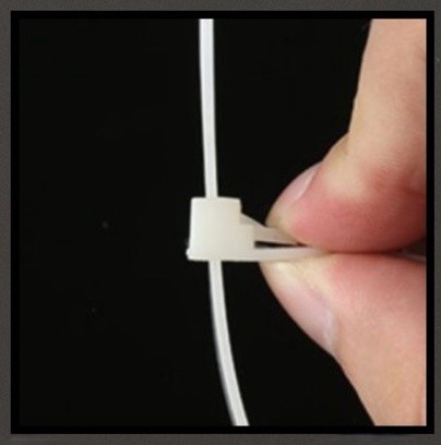 50 Correas Amarras Plástica Reutilizable Transparente 30 cm – Brida Desbloqueable para Cables - Image 4