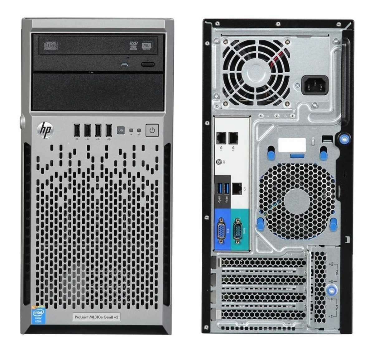 Servidor Torre HP ProLiant ML310e Gen8 v2 • Xeon E3 • 2 Discos Duros de 1 TB - Image 2
