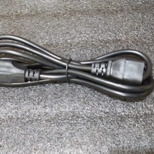 Cable de Poder 1.8m 10A 3 Clavijas para PC, Monitor y Fuente de Poder