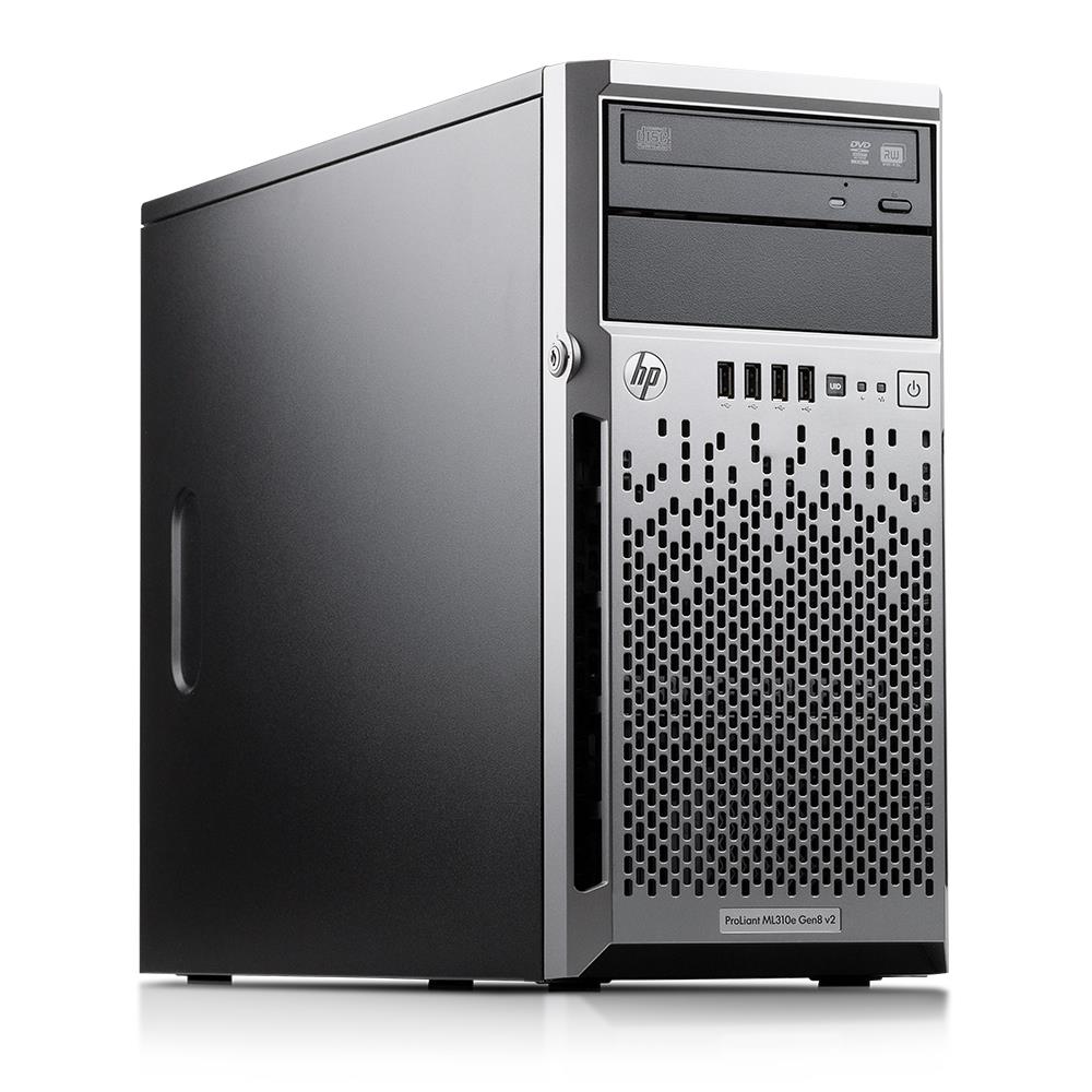 Servidor Torre HP ProLiant ML310e Gen8 v2 • Xeon E3 • 2 Discos Duros de 1 TB