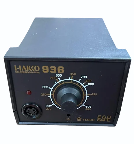 Estación de Soldadura HAKKO 936-60 ESD SAFE 24V Solo Unidad Funcional