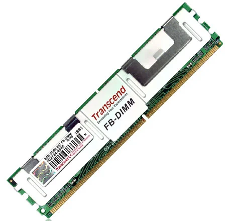 Memoria RAM Transcend 512 MB DDR2‑667 FB‑DIMM – ideal para servidores y estaciones de trabajo