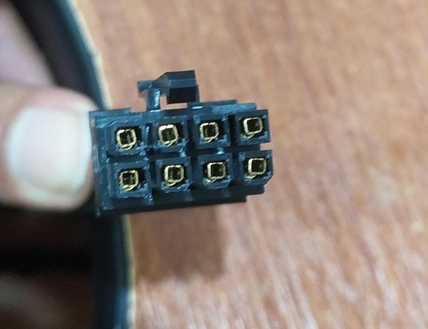 Cable alimentación PCIe 8 pines a 2×(4+4) pines – Modular – Nuevo – CPU EPS - Image 3