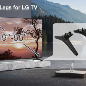 Patas de TV LG 55″ UR7800PSB – OEM nuevas selladas – Incluyen manual – LG 55UR7800PSB y similares