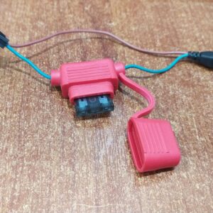 Portafusibles en línea ATC/ATO 12 AWG con tapa impermeable – Protección 30 A