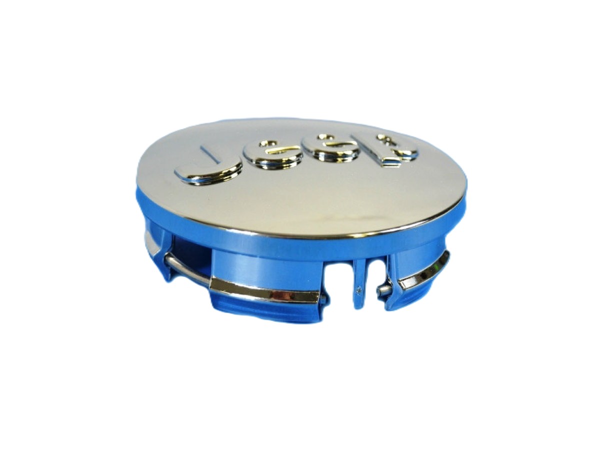 Kit 4 Tapacubos Cromados Mopar 1LB77SZ0AC 63 mm (Grand Cherokee • Wrangler • Compass • Patriot) - Image 2