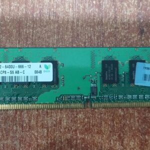 Memoria RAM 1 GB Hynix HYMP112U64CP8‑S6 DDR2‑800MHz PC2‑6400