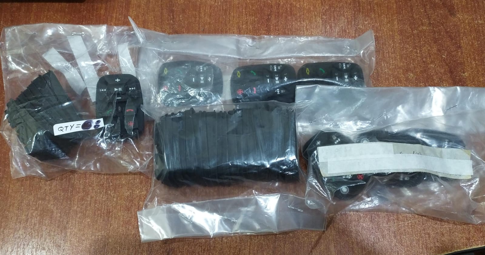 Botonera de Goma ChevyStar 9 botones – Repuesto nuevo para alarma multimedia Chevrolet - Image 4